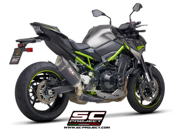 SC Project SC1-R Slip-On Exhaust for Kawasaki Z900 2020